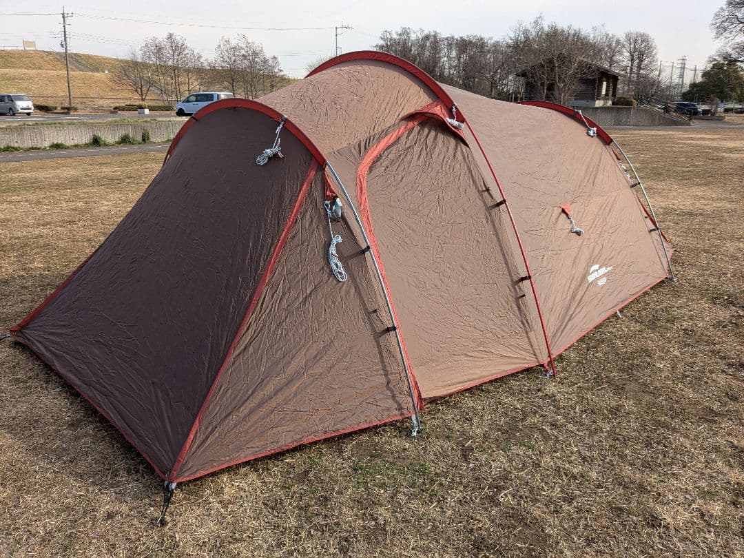 【美品】Soomloom　林間4P　トンネル2ルームテント