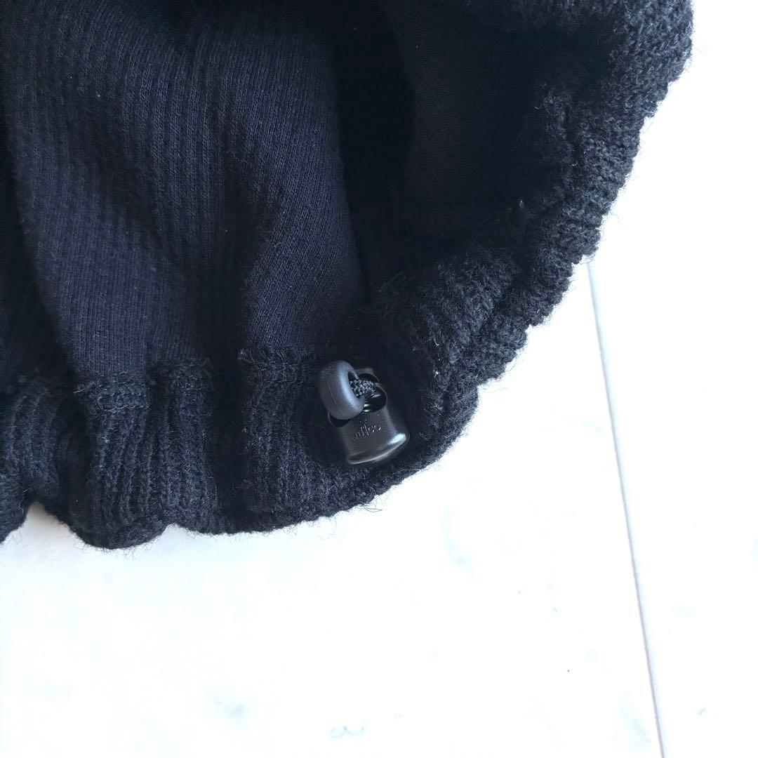 COGTHEBIGSMOKE GISELE ROLLNECK GILET 黒