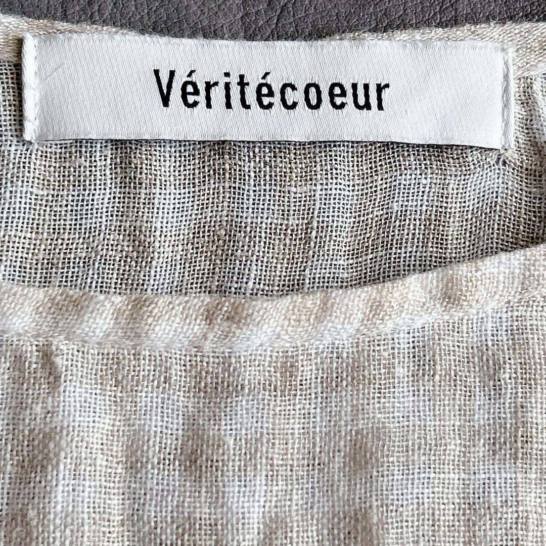 rino/ Veritecoeur ⿻ リネン ギンガムチェックチュニック