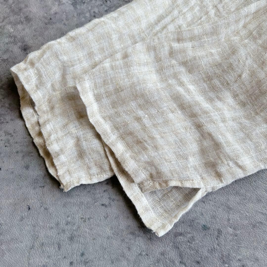 rino/ Veritecoeur ⿻ リネン ギンガムチェックチュニック