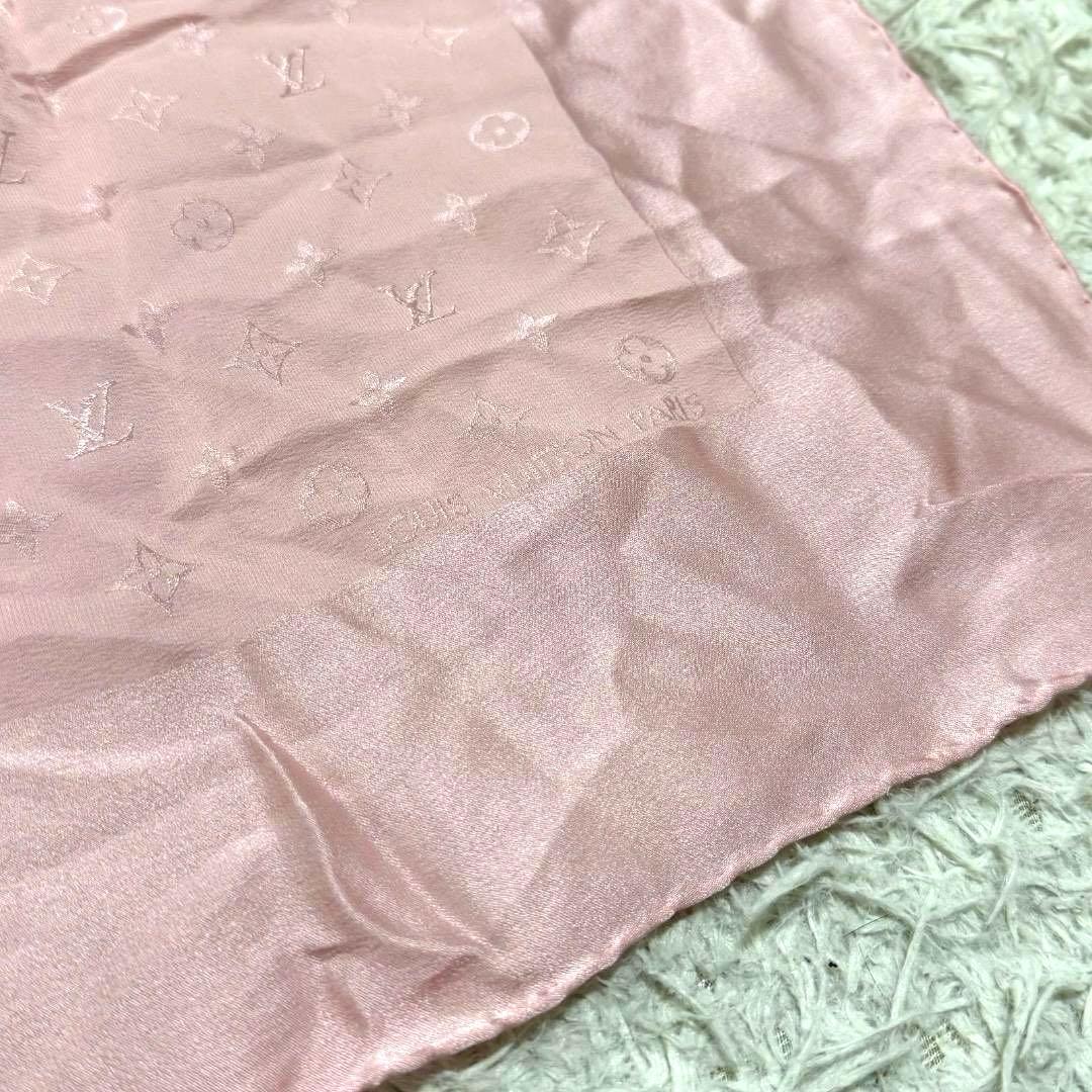 15448✨良品✨LOUIS VUITTON モノグラム 大判ストール ピンク