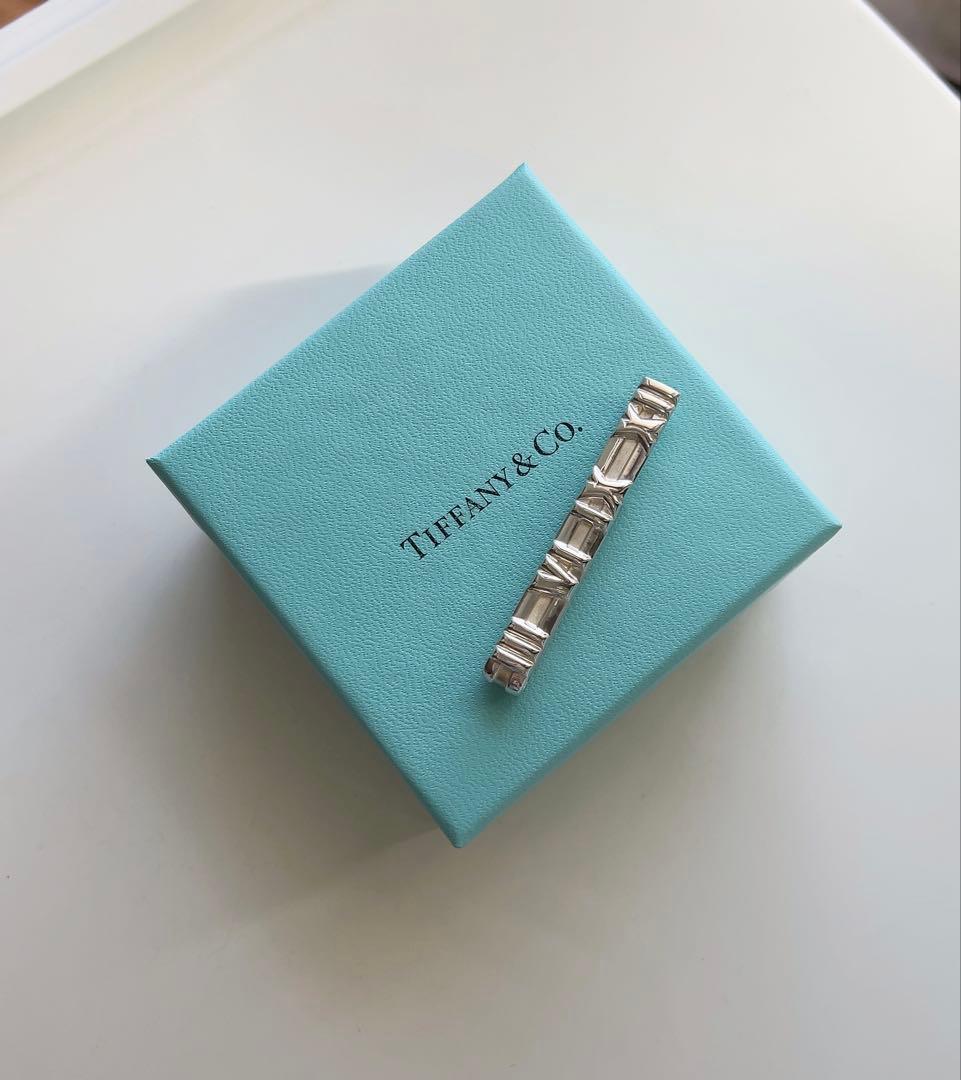 Tiffany & Co. シルバー ネクタイピンアトラス