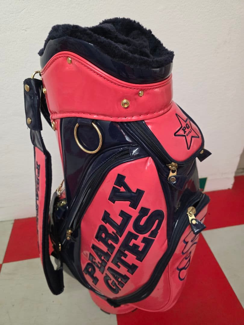 はな PEARLY GATES パーリーゲイツ 防水機能 キャディバッグ