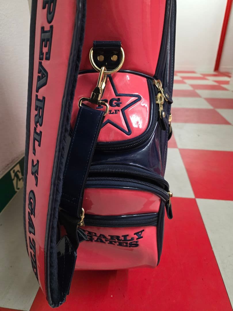 はな PEARLY GATES パーリーゲイツ 防水機能 キャディバッグ