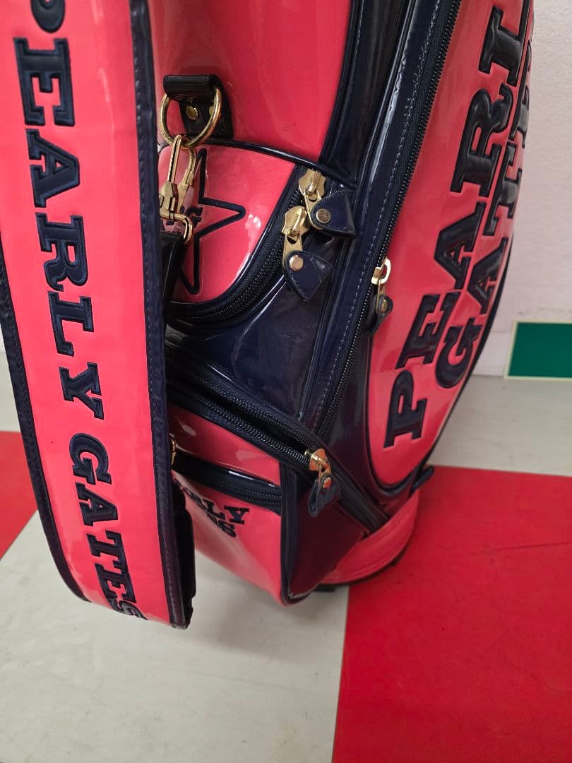 はな PEARLY GATES パーリーゲイツ 防水機能 キャディバッグ