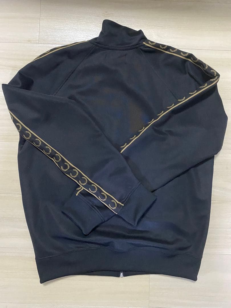 Fred Perry ジップアップジャージ 黒