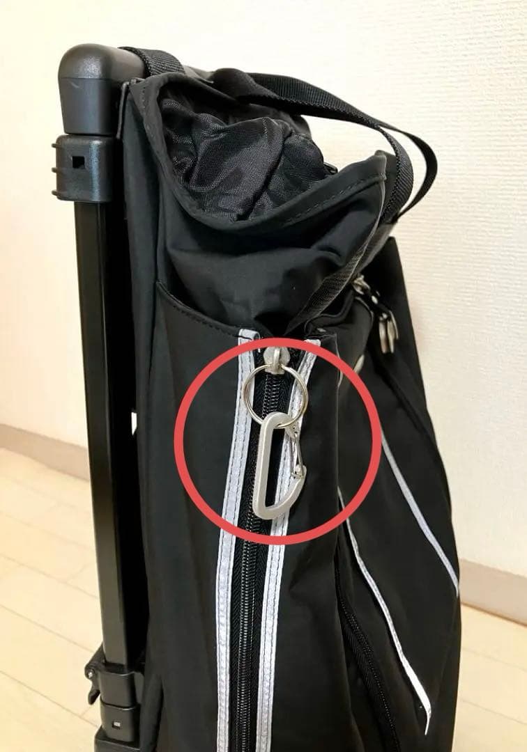 SWANY スワニー 4輪 キャリーバッグ カート ブラック 黒