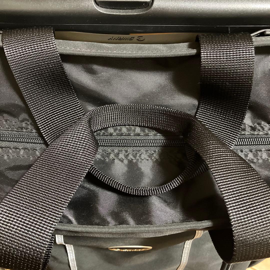 SWANY スワニー 4輪 キャリーバッグ カート ブラック 黒