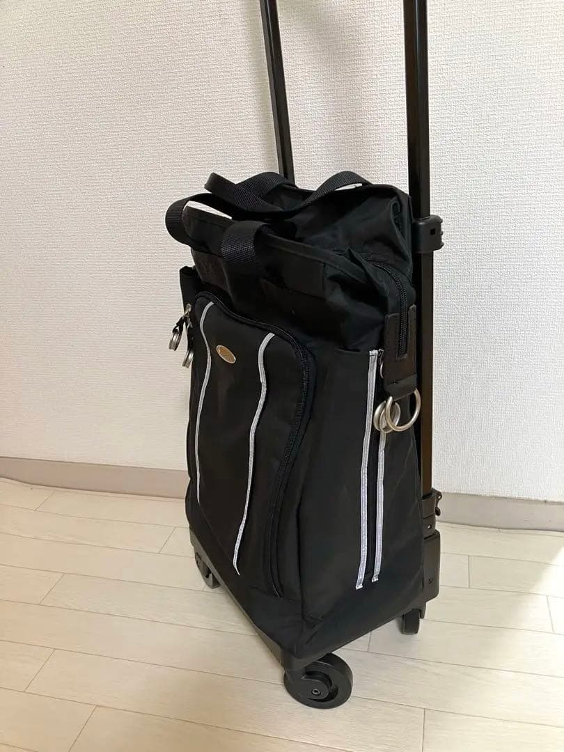 SWANY スワニー 4輪 キャリーバッグ カート ブラック 黒