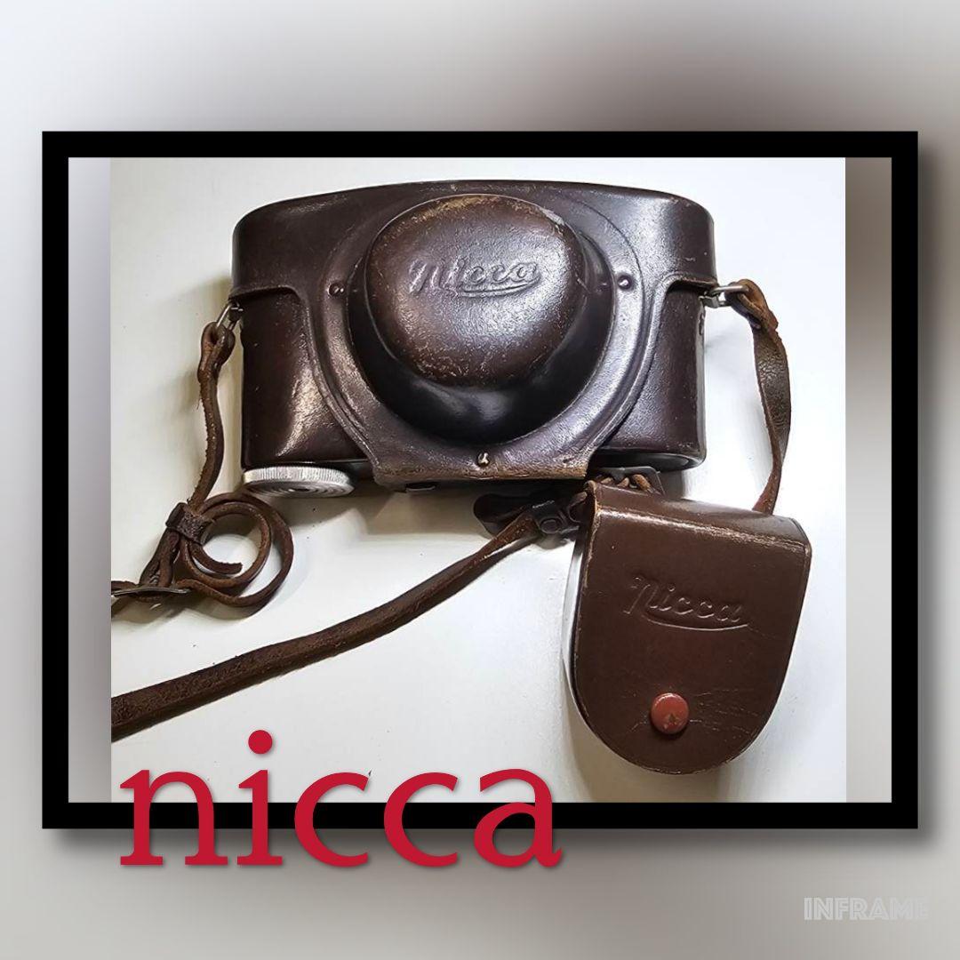 Nicca3-F レンジファインダーカメラ　レンズ・ケース付 No.155822