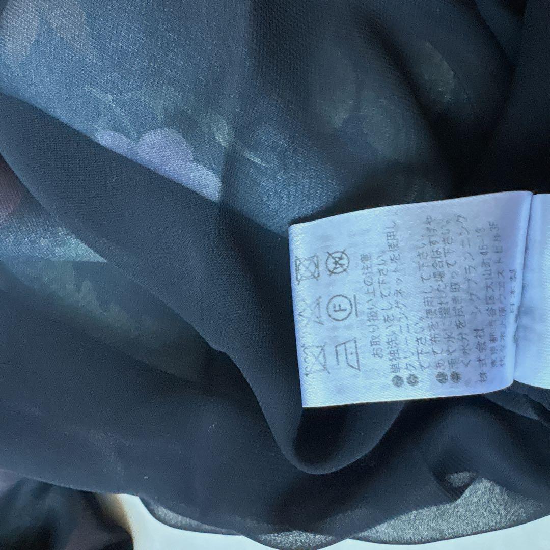 ダーマコレクション　ラッティ社　ボタニカル　ノースリーブワンピース　花柄