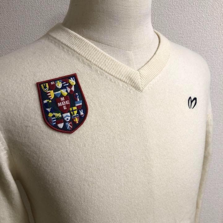 マスターバニーエディション カシミア100% ニット アイボリー サイズ4