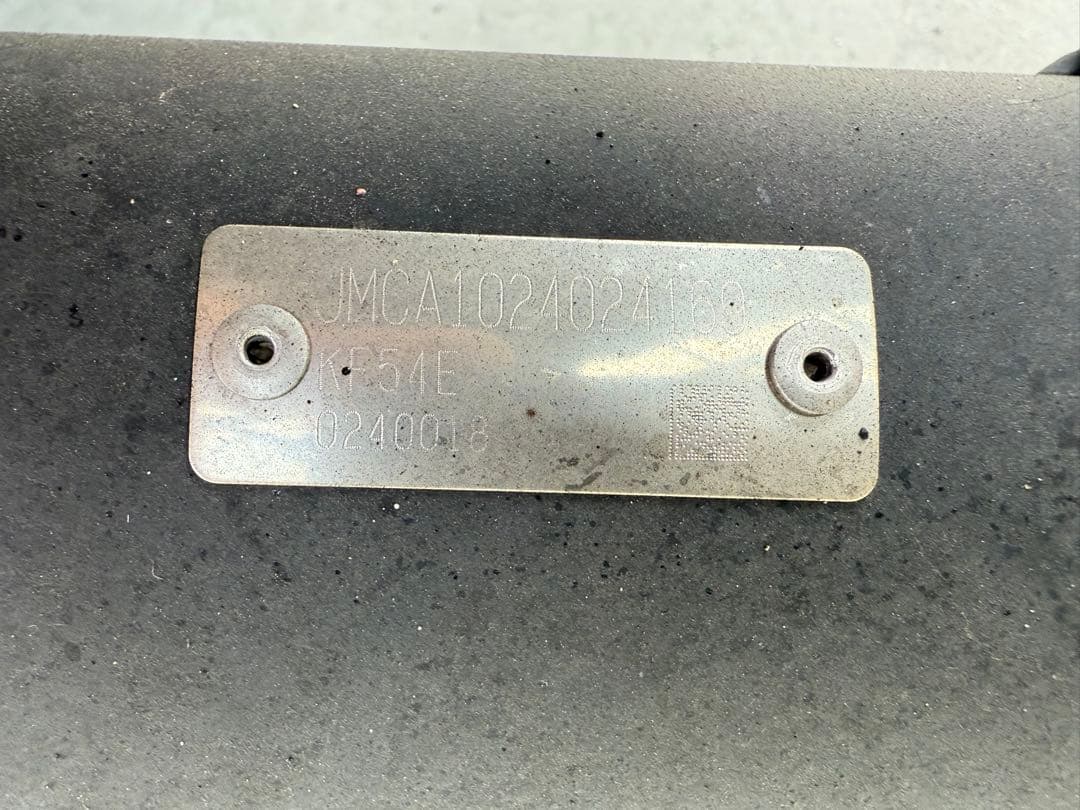 SP武川 ノーマルルックスポーツマフラーADV160