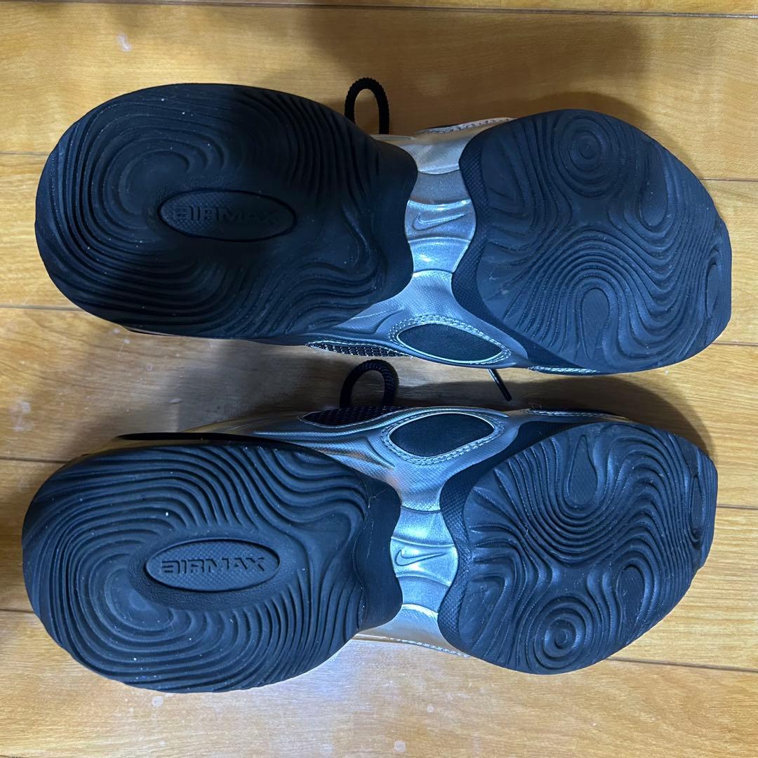 靴 Nike AirMaxMuse Black/Silver 24.5cm