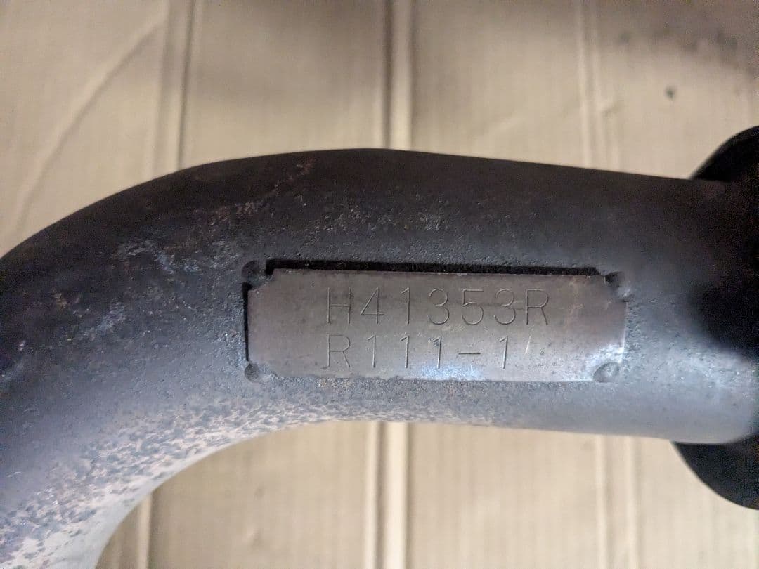 バモス用柿本改 ステンレス製 マフラー左出しタイプ