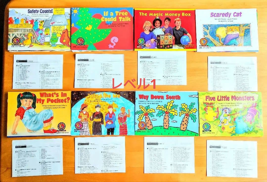 CTP英語絵本 レベル１～３フルセット144冊　多読