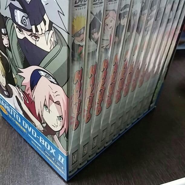 NARUTOのDVD BOX