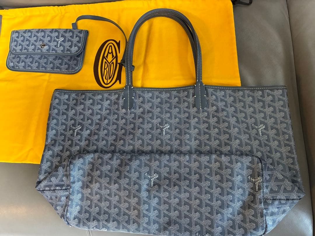 ゴヤール　サンルイPM グレー