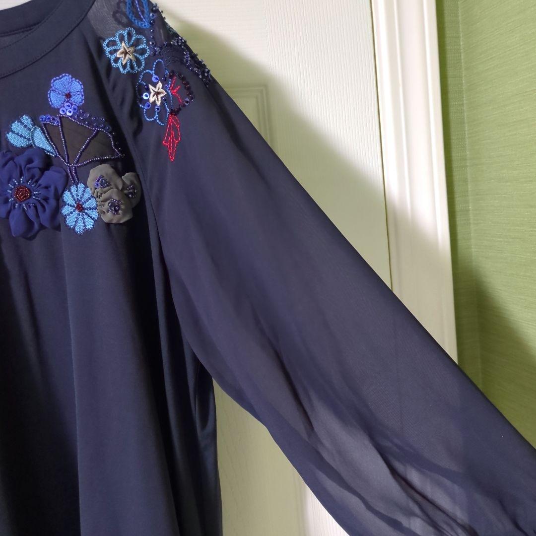 【専用】TOKUKO 1er VOL　トクコ　チュニック　お花　刺繍　ビーズ