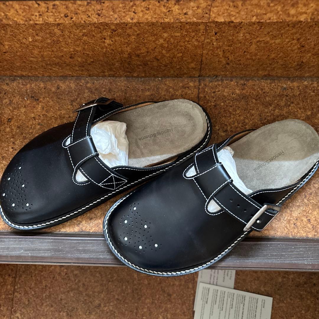 【レアサイズ】henderscheme サンダル buggs ブラック　サイズ2