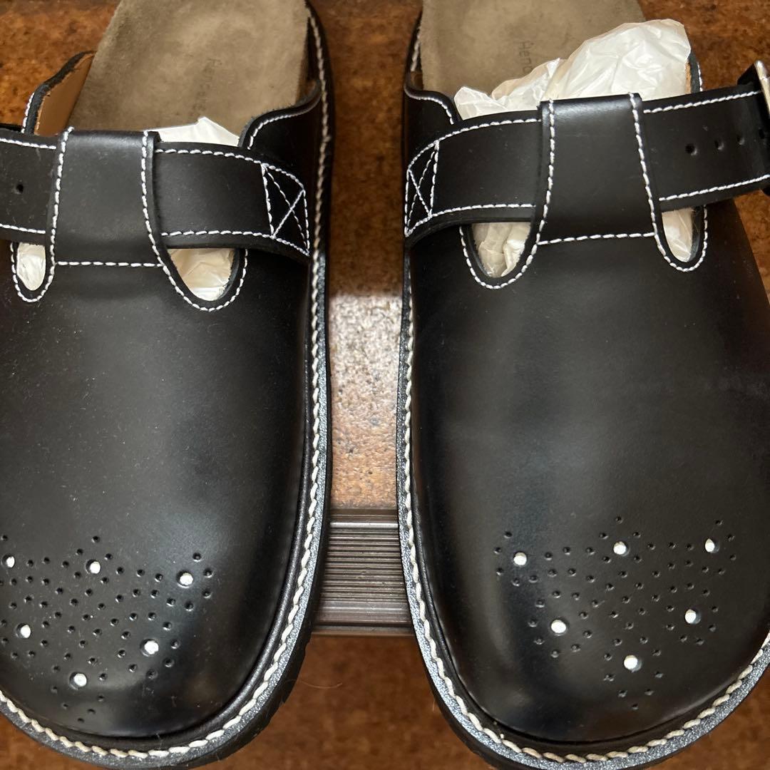 【レアサイズ】henderscheme サンダル buggs ブラック　サイズ2