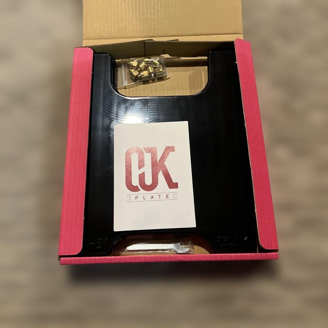 OJKカービングプレート　新品未使用品