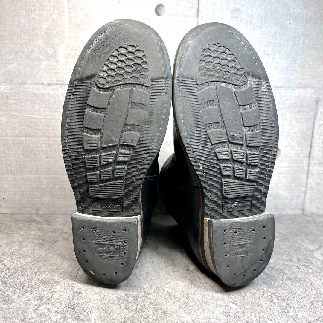 大人気【Hawkins】エンジニアブーツ/4035/ワークブーツ/ブラック/本革