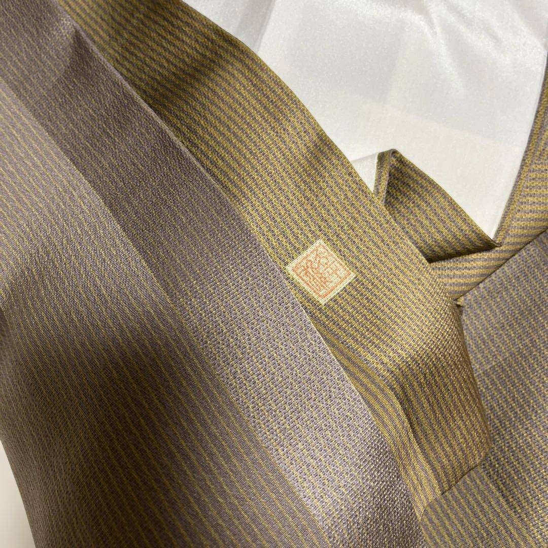 正絹小紋　着丈160 裄69