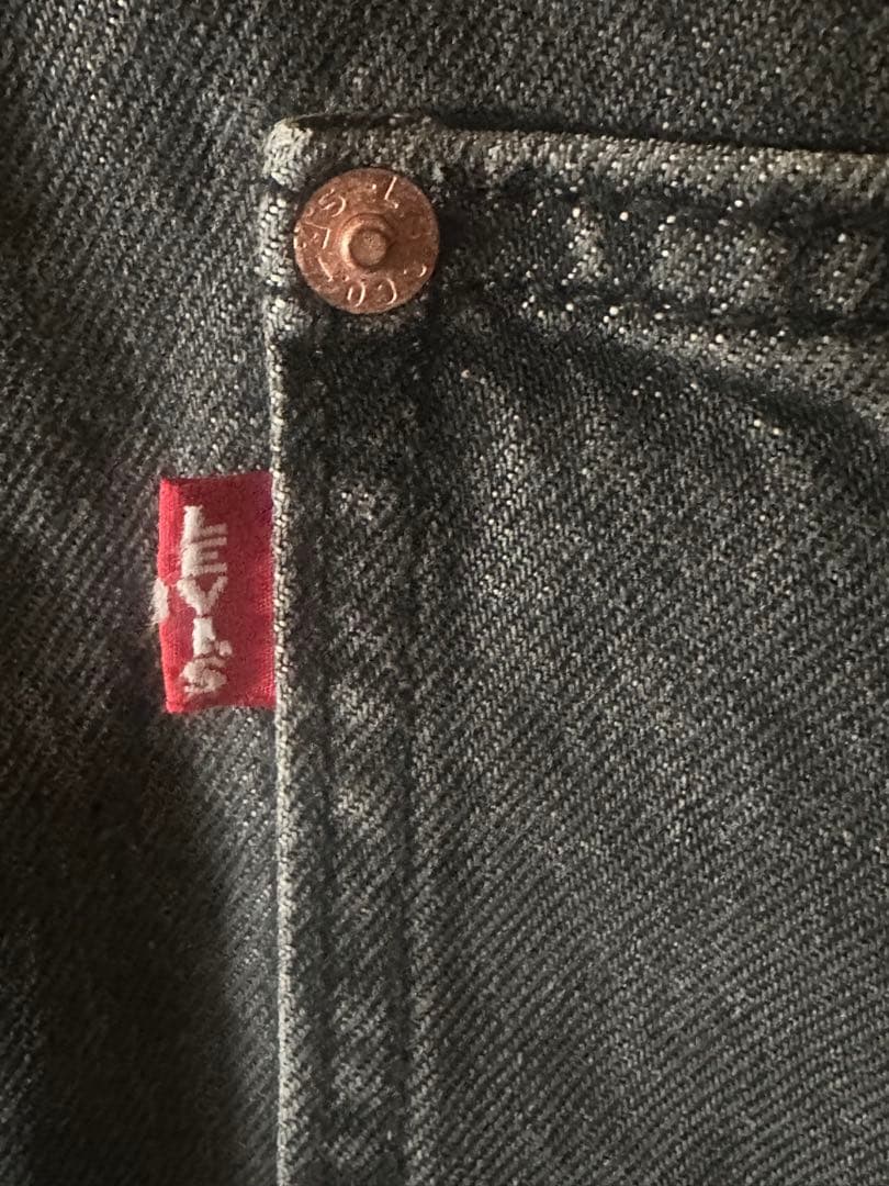 LEVI'S PREMIUM Type 1 Black デニムジャケット XL