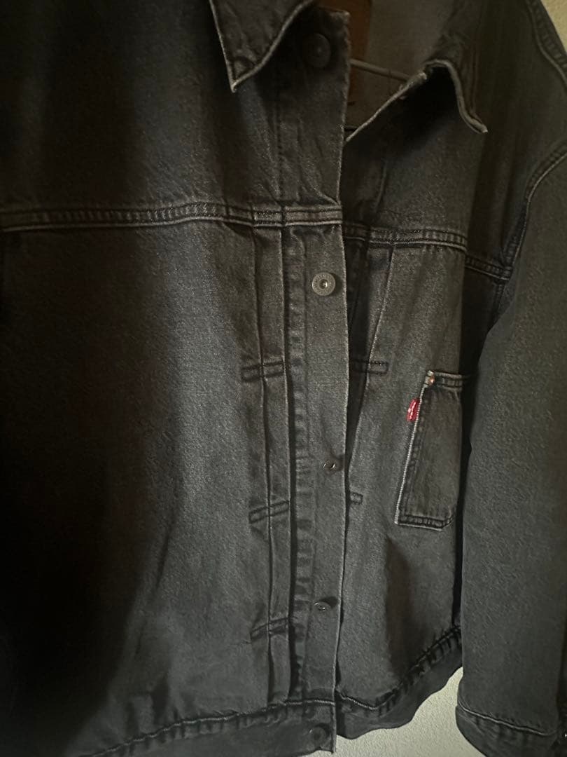 LEVI'S PREMIUM Type 1 Black デニムジャケット XL