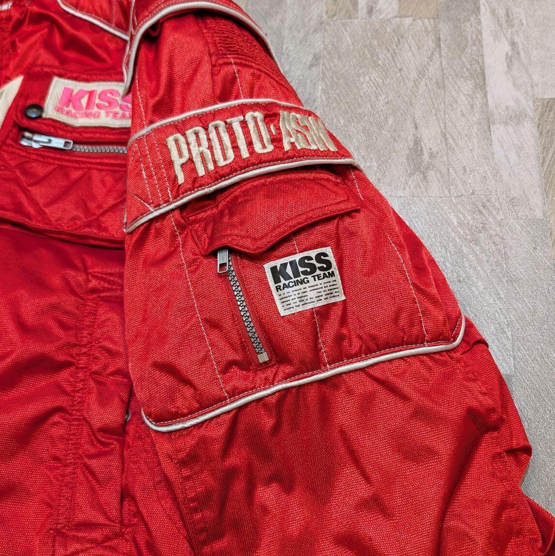 ★超最終日セール★ヴィンテージ★KISS RACING バイクジャケット