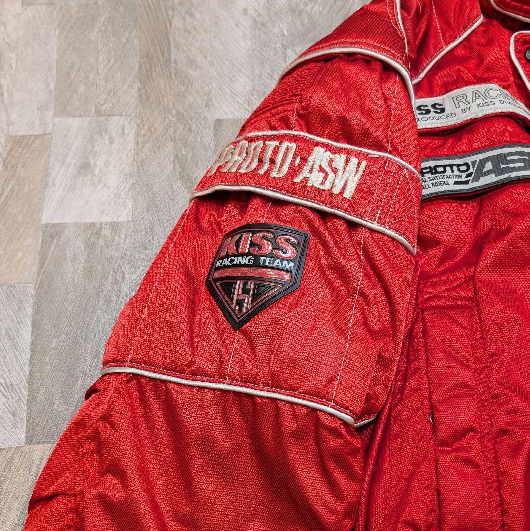 ★超最終日セール★ヴィンテージ★KISS RACING バイクジャケット