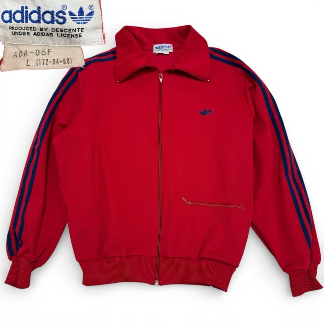 70s✨アディダス　デサント製　ヴィンテージ　ADA-06F　archive　L