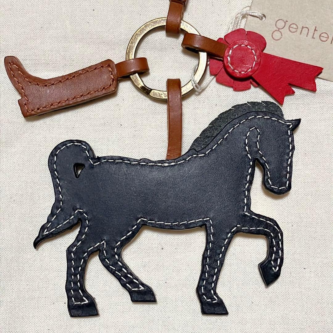 【新品未使用】 ゲンテン　チャーム　白馬 2026年新作