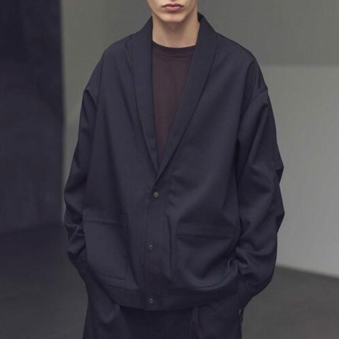 [monkey time] エア ドライ カルゼ ショールカラー ジャケット