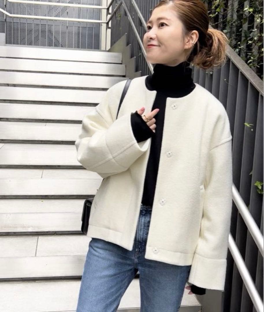 Spick & Span パイルジャージーブルゾン　サイズ38