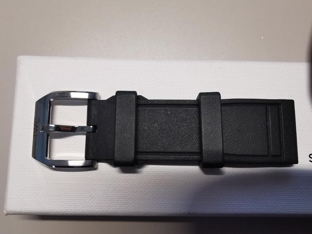 IWC ラバーストラップ　黒　XSサイズ　ラグ幅20mm