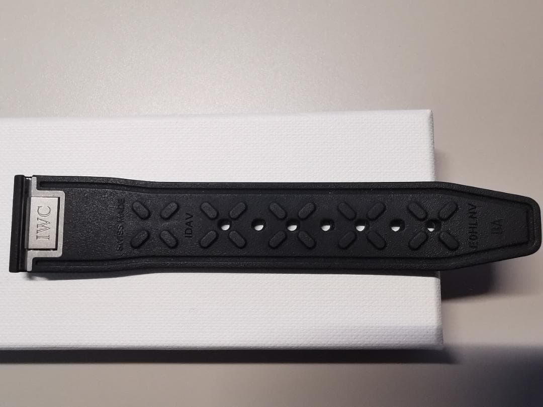IWC ラバーストラップ　黒　XSサイズ　ラグ幅20mm