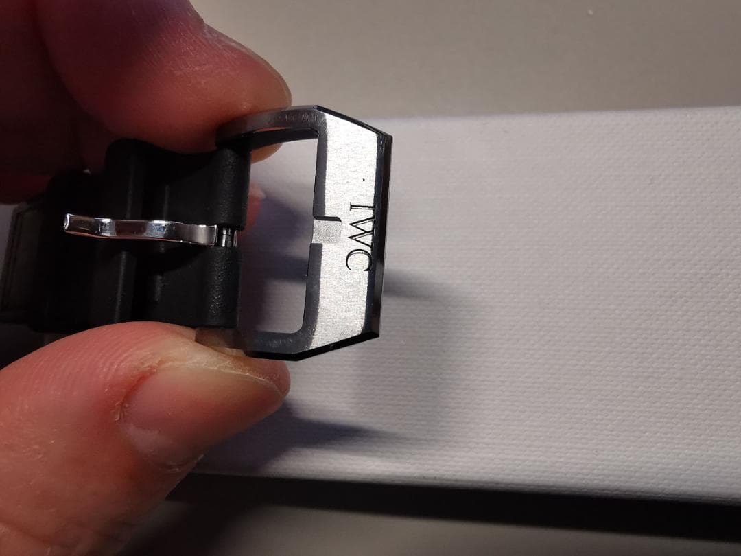 IWC ラバーストラップ　黒　XSサイズ　ラグ幅20mm