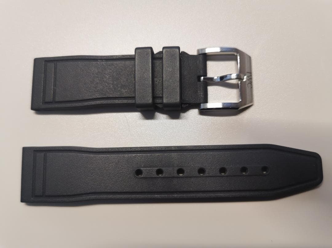IWC ラバーストラップ　黒　XSサイズ　ラグ幅20mm