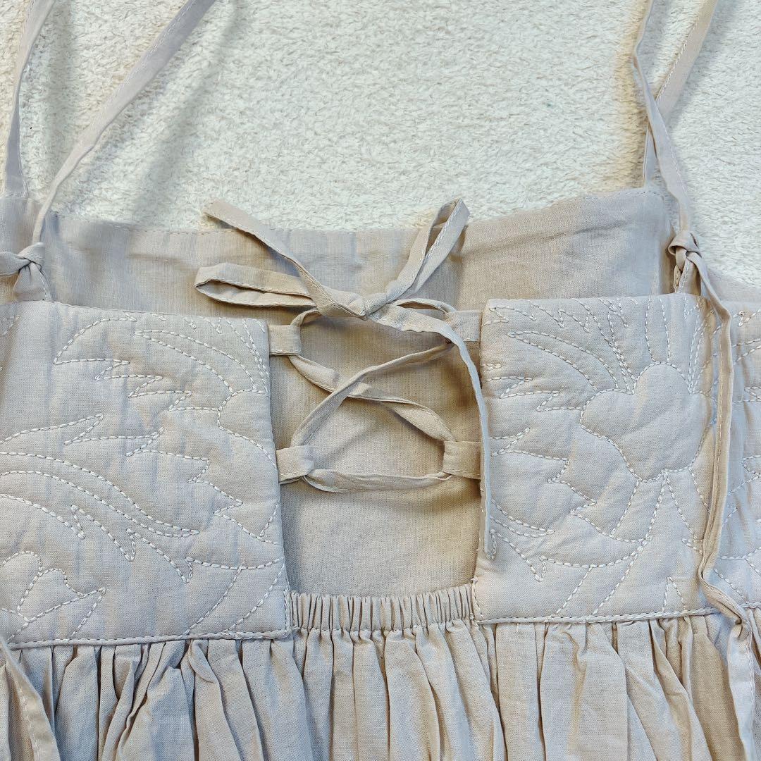 かぐれ　パターンキルトキャミワンピース F ベージュ24SS