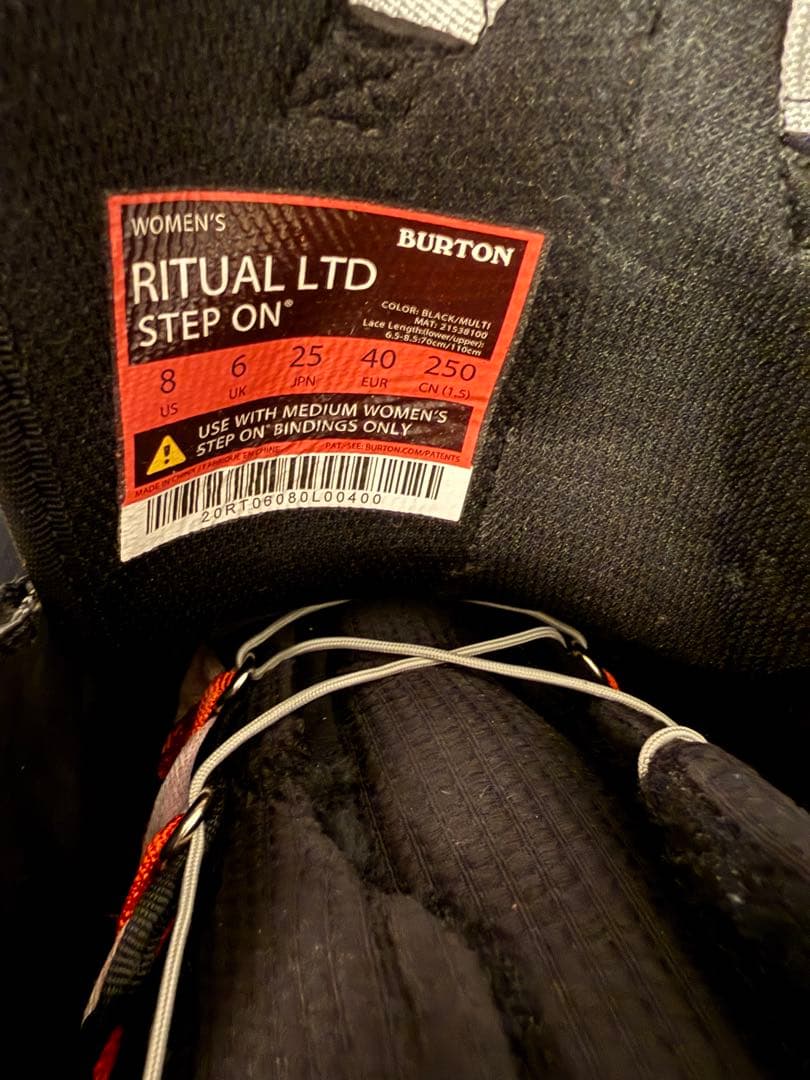 Burton step on ritual バートン ステップオン 25