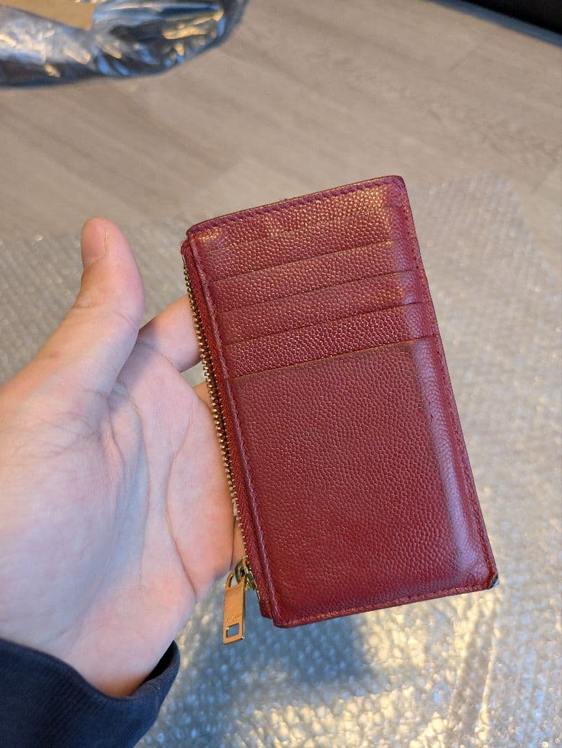 YSL サンローラン　パスケース付きケース