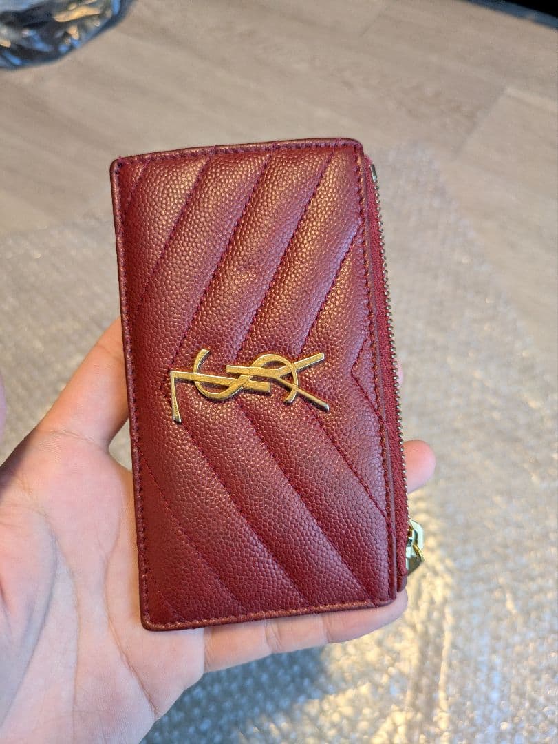 YSL サンローラン　パスケース付きケース