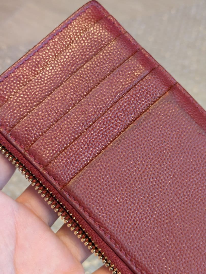 YSL サンローラン　パスケース付きケース