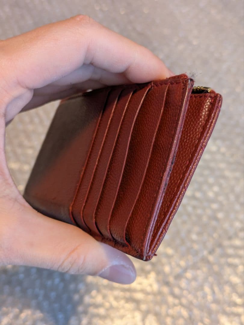 YSL サンローラン　パスケース付きケース