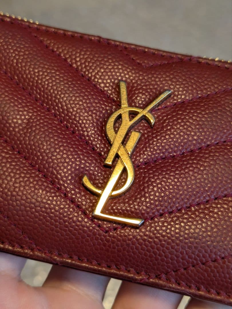 YSL サンローラン　パスケース付きケース