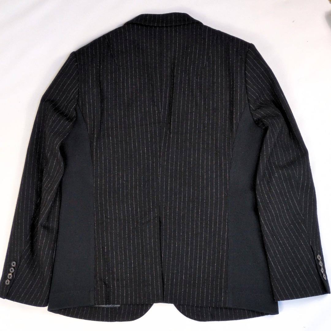 希少サイズ ウノピュウノ 2XL テーラード ジャケット ストライプ VII