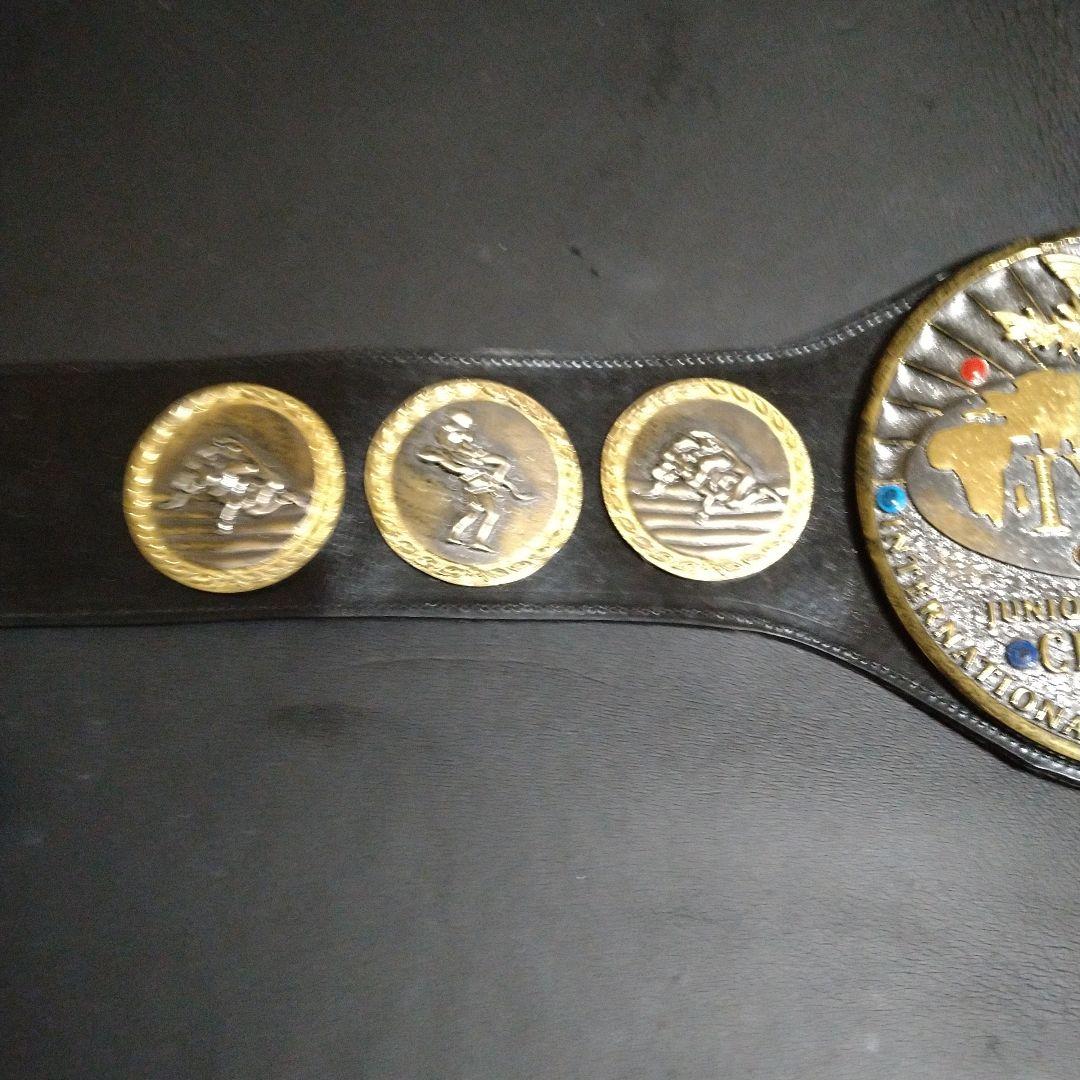 初代IWGPジュニアヘビー級選手権王座　鋳造チャンピオンベルト