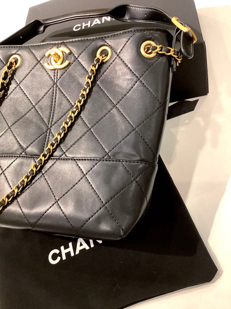 シャネル　ココチェーン2WAYホーボーバッグ　ブラック　ノベルティ